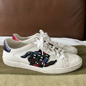 Gucci Sneakers - Blue and Red Design